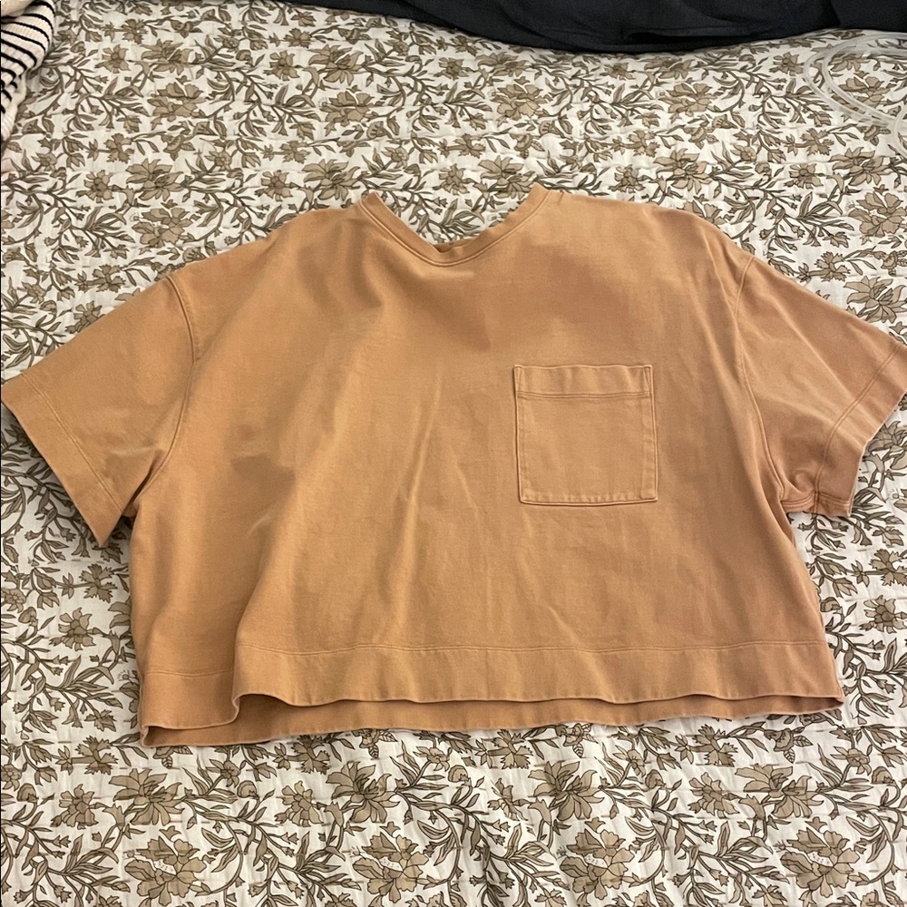 Athleta Boxy Crop Tee